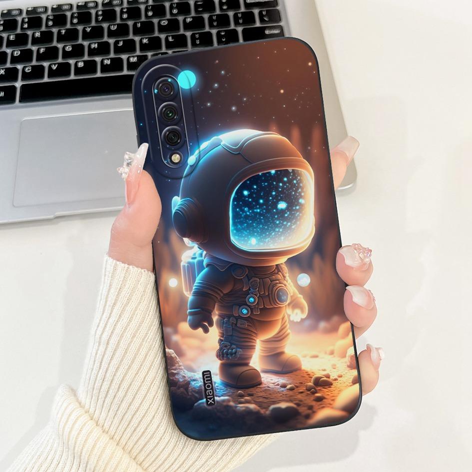 For Xiaomi Mi A3 Case MiA3 Shockproof Cover Cute Cartoon Panda Rabbit Soft Silicone Matte TPU Phone Case For Xiaomi Mi CC9e Capa