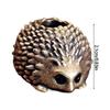 Stylish Copper/Brass Hedgehog Charm Decorative Hanging Pendant For Outdoor Gear Jewelry Crafting Creative Gift