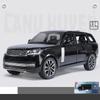 Escala 1/24 Land Rover Range Rover SV2022 Modelo de Carro Diecast de Liga Veículo Off Road Som e Luz Presentes para Crianças Presentes com Crianças