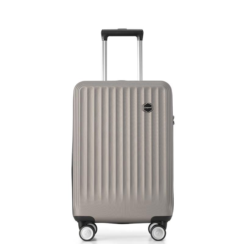 Diplomat HM-61182S-1 ABS Zipper Spinner Luggage 20 inches