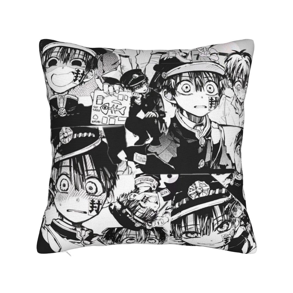 TBHK Manga Square Pillow Covers Polyester Home Hanakoo Nene Yashiro Cushion Cover Cool Home Decoration Throw Pillow Case 40*40