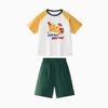 MQD Boys' Summer College Style Short Sleeve & Shorts Set