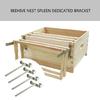 4Pcs Stainless Steel Bees Hives Frame Holders With Full Frame Support Capacity Beekeeping Bracket Rack Bees Hives Accessories