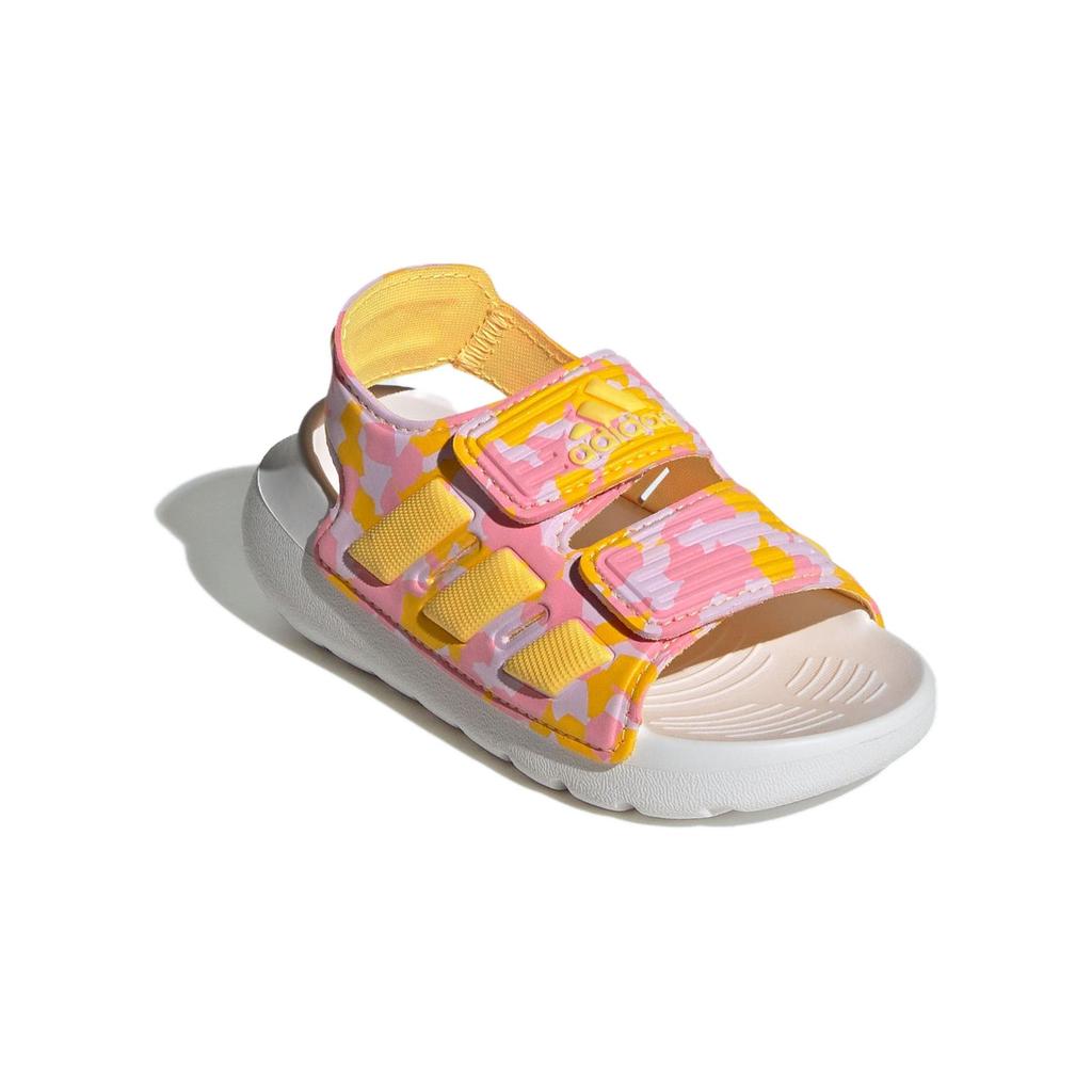 Adidas Altaswim 2.0 Comfortable Casual Non-Slip Durable Low-Top Walking Shoes Baby Shoes Yellow Pink White IE8273