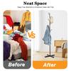 Free-Standing Clothes and Hats Rack Tree-shaped Clothes Rack Metal Coat Rack