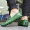 Men Fashion Casual Shoes Genuine Cowhide Spring Summer Men Slip On Shoes Casual Leather Men Loafers Moccasins Plus Size 38-45