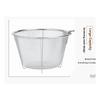 AD23-Folding Fry Basket Mesh Container 7 Inch Foldable Deep Fryer Basket With Handle For Frying And Food Presentation