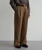 Yulago Wool Twill Wide Slacks