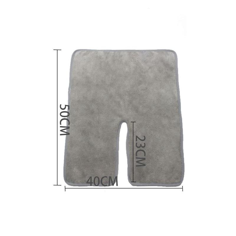 1Pc Beauty Salon Skincare Massage Towel Microfiber Custom Treatment Facial Wrap Spa Neck Face Wrap Towel Warm U Shape Soft Towel