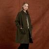 Corduroy Collar Zip Trench Coat B5w9n710