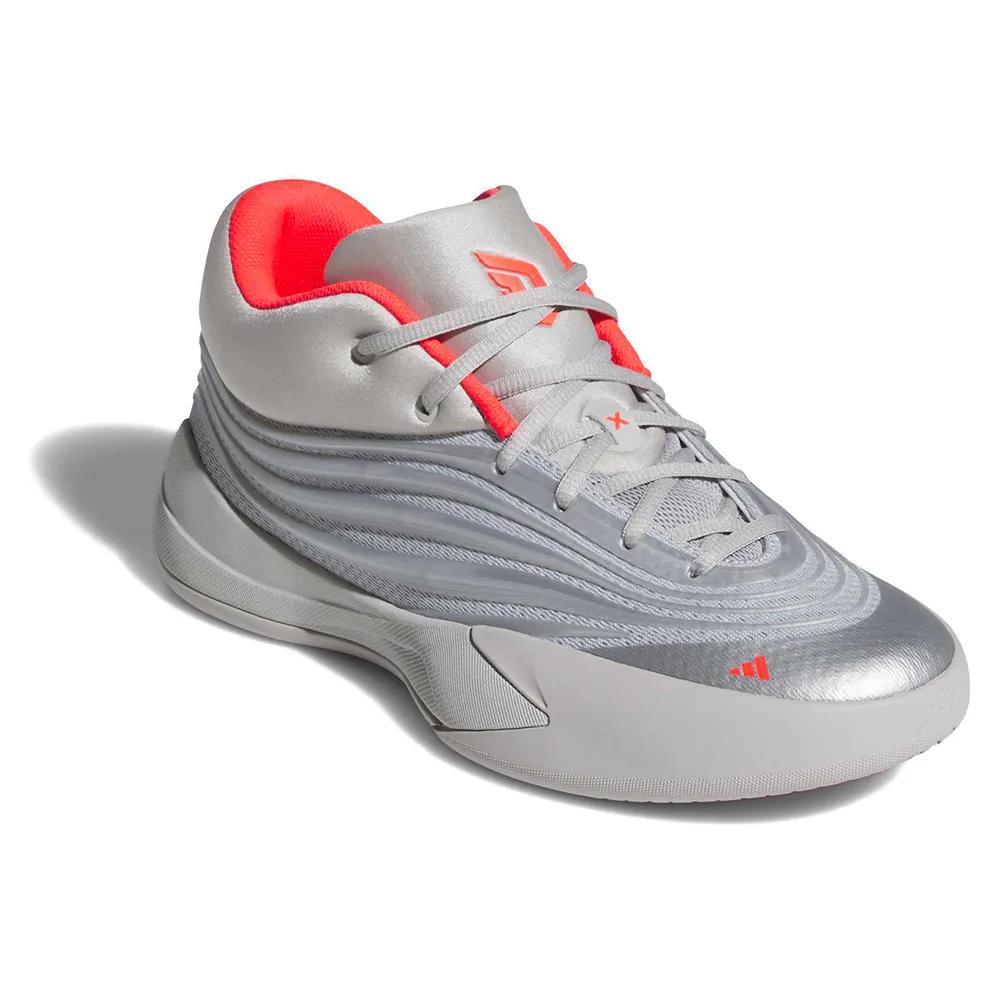 Adidas dame x sneakers breathable lightweight silver