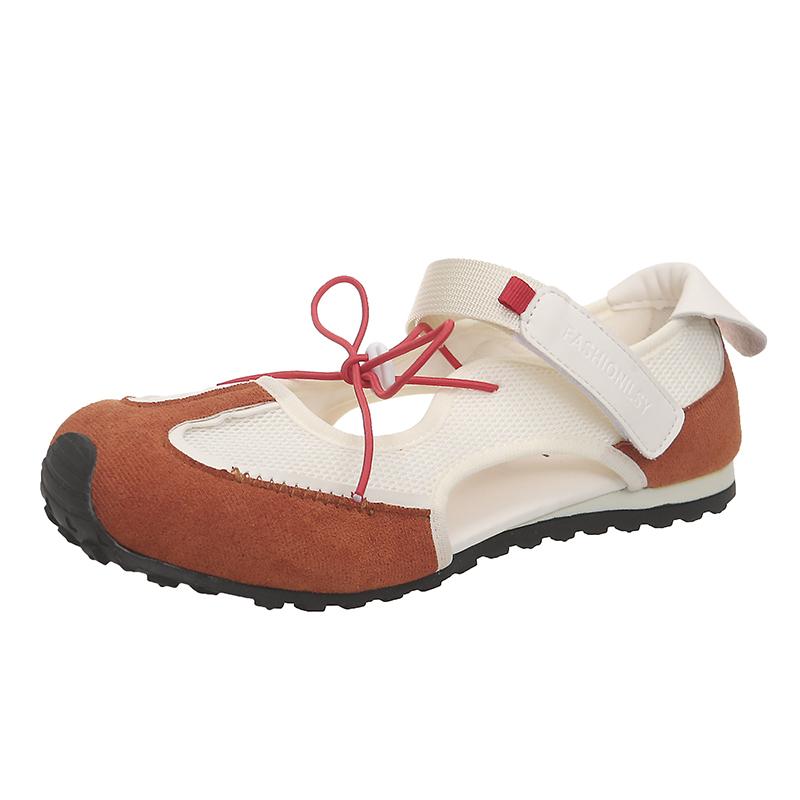 Fashion 2025 New Flats Sneakers Women Mesh Sport Shoes Casual Sandals Woman Loafers Summer Trend Shallow Running Shoes Comfort