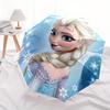 Elsa,Frozen Automatic Umbrella - Tri-fold Portable Umbrella, Best Holiday Gift for Men and Women, Durable Iron Frame, Playful Design, Sturdy