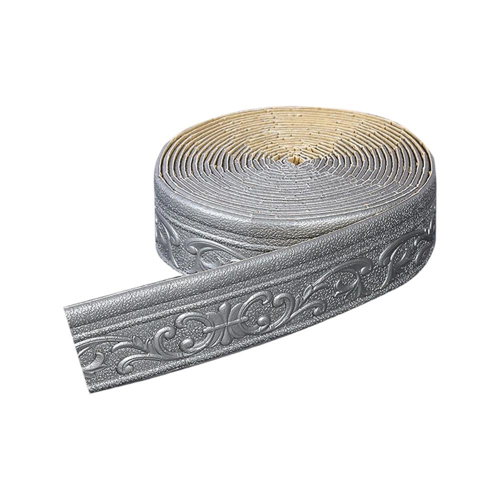 Waterproof 3D Wall Trim Wallpaper Border Erosion Resistant