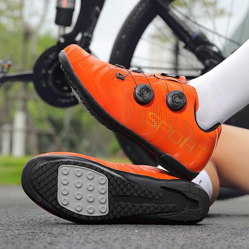 Unisex Road & Mountain Bike Cycling Shoes - Lockless, Flat Pedal Design 40