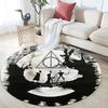 Harry Potter2,Round Area Rug,Carpet Rug for Living Room Bedroom Sofa Playroom Decor,Non-slip Floor Mat