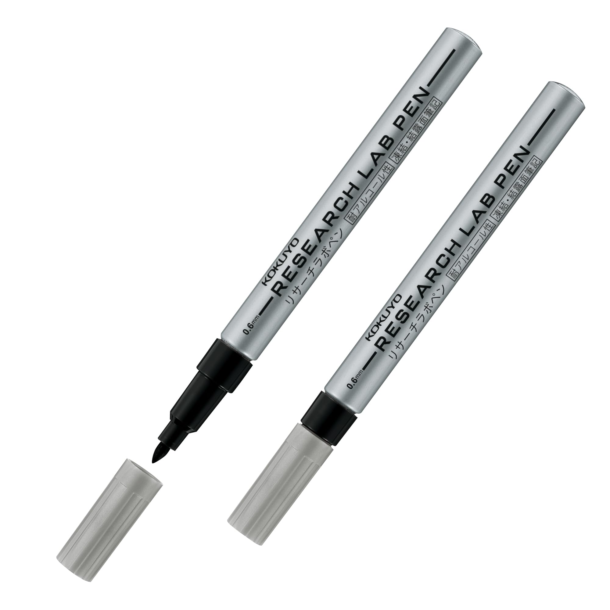 

KOKUYO Pen Marker Research Lab Pen Alcohol-Stick Type Black Set of 2 PM-R100DX2SET