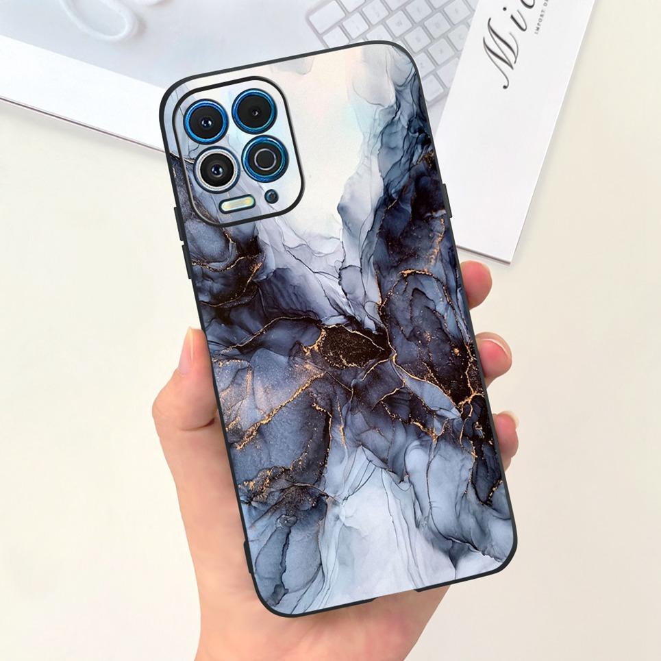 For Cover Motorola Edge S 5G / Motorola Moto G100 Gothic Style Black Cat Cool Pattern Funda Etui For MotoG100 EDGES Soft TPU Bag