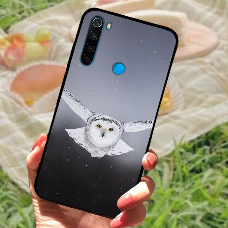 Phone Case For Xiaomi Redmi Note 8T Case Soft Silicone Cover Bumper For Redmi Note 8 Pro Coque Note8 Cartoon Animal Fundas Shell