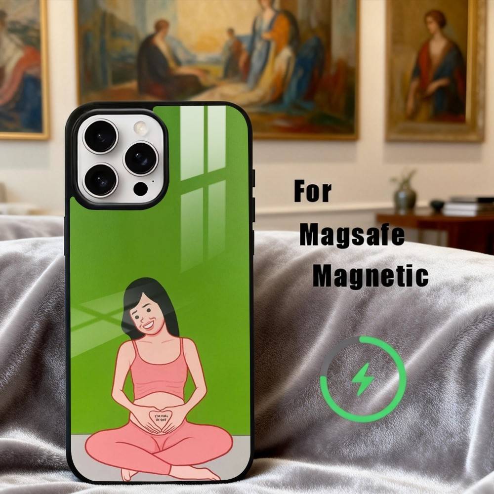 N-New A-Art J-Joan C-Cornella Phone Case For iPhone17,16,15,14,13,12,11 Plus,Pro Max Magnetic For Magsafe Wireless Charging