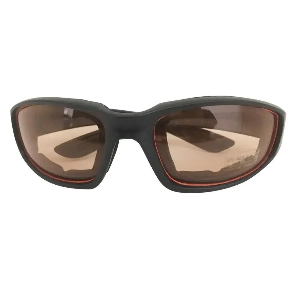 Men's Retro Anti-UV Motorcycle Goggles Padded Comfortable Outdoor Ski Cycling Cycling Glasses