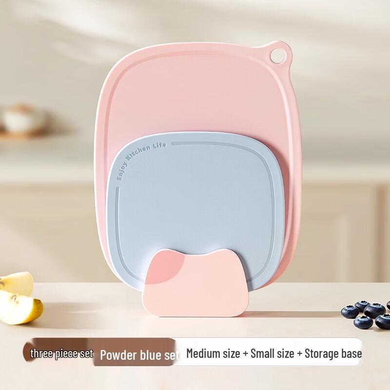 Qiwei 304 Stainless Steel Non-Slip Kitchen Chopping Board