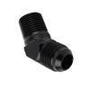10AN Male Flare To 12'' NPT Pipe 45 Degree Fitting Adapter Aluminum Alloy Material