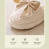 Jianixiong Bowknot Cotton Slippers