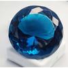 Certified Natural Teal Blue Tourmaline Round Cut 11-13 Ct Stunning Gemstone