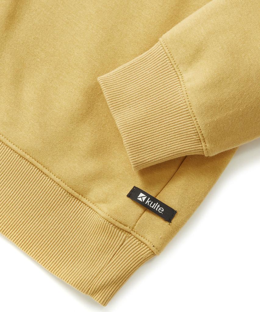 KULTE Authentic Boucle Crewneck Yellow