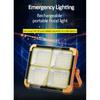 300w Solar  Outdoor  Lighting Camping Glare Portable Warning Emergency Household Flood Light