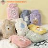 Cartoon Plush Rabbit Bear Hot Water Bottle Water Filling Velvet Small Portable Student Hand Warmer Cute Warm Water Bag