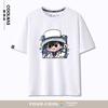 Detective Conan Geprinte Korte Mouw T-shirt voor Unisex en Vrouwen Zomer QVersion Dief Kind Haibara Ai Puur Katoen T-shirt