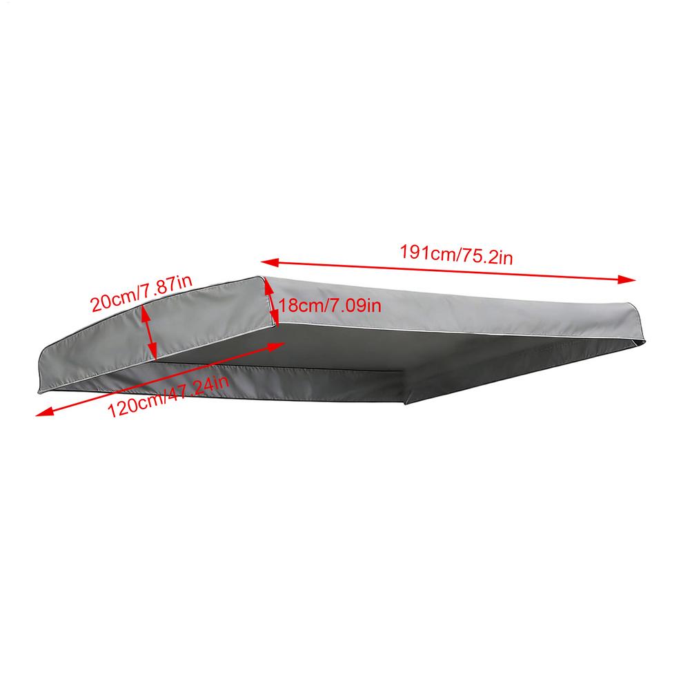 Swing Canopy Replacement Cover 75x47 Inch