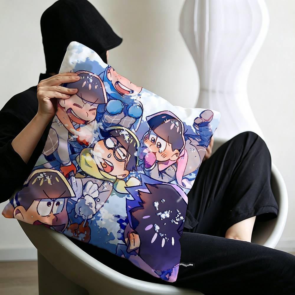 Anime O-Osomatsu-san Pillow Anime Pillow Sofa Bed Head Pillow Cover Cushion Cover 45x45 cm Fashion