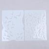 Diy Scrapbooking Reusable Bird Pattern Stencil Card Making & Crafts - Durable Plastic Spray Painting Templat