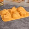 Thanksgiving Silicone Cake Mold for Pumpkin Fall Leaf Shapes Reusable Flexible Chocolate Mold Heat Resistant Baking Tool for Fall Harvest Theme Party