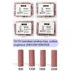 Nail Sanding Ring Bands 80/120/180/240 Grit Electric Manicure Drill Grinding Heads UV Gel Polish Removal Pedicure Abrasive Tools