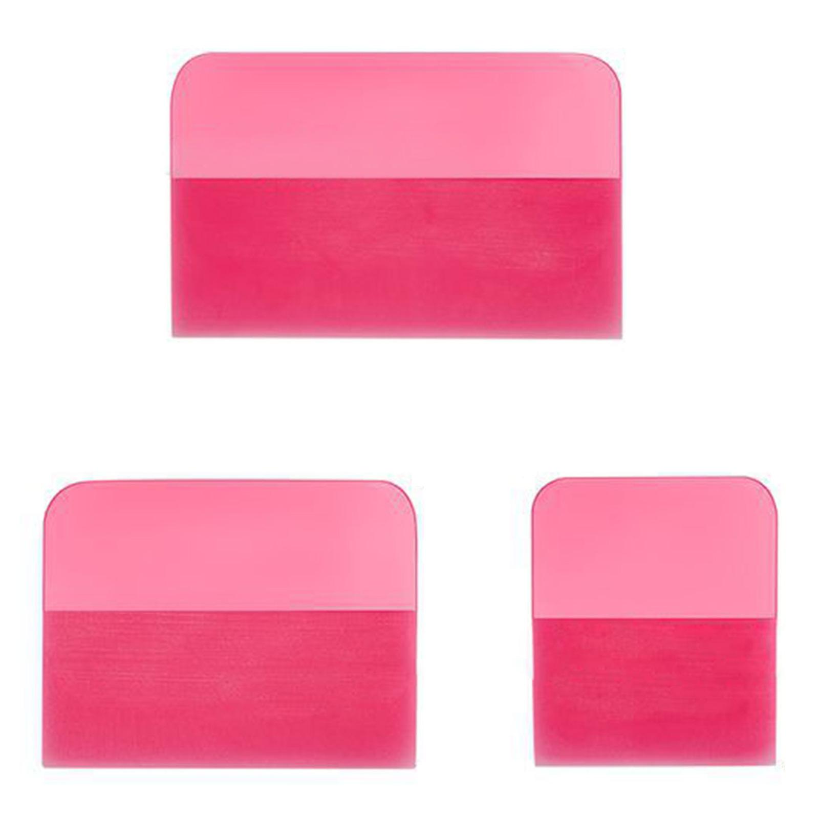 

Инструмент для ухода за автомобилем, скребок, резиновый скребок, очиститель воды для одежды автомобиля, прозрачная пленка для виниловой обертки, защитная пленка для краски розовый