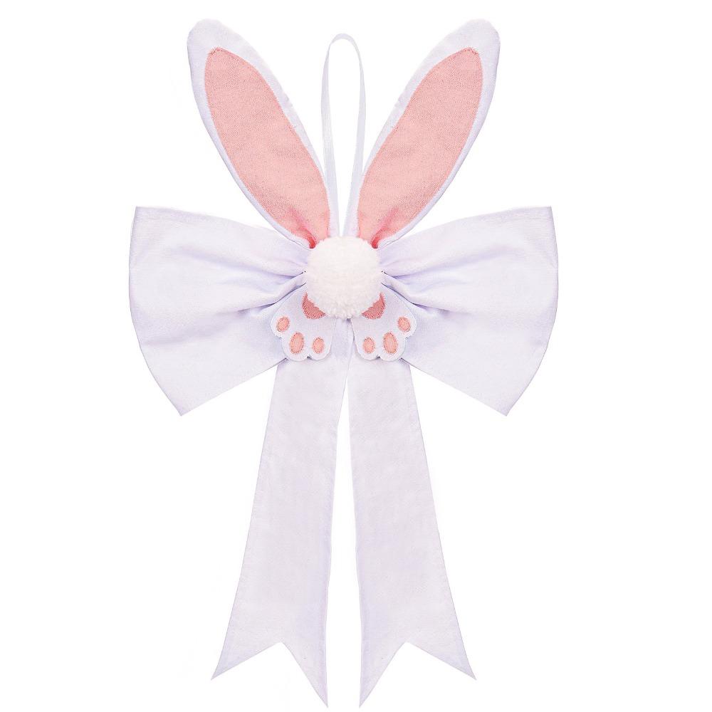 

New with Lighting Easter Ornaments 54cm Reusable Easter Party Decor Polyester Bunny Ears Hanging Festival Supplies