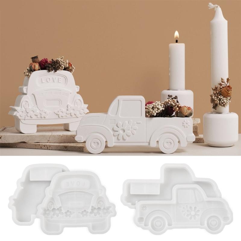 Zarte Kerzenform, Silikonform, Kerzenherstellung, wiederverwendbare Kerze, süße Epoxidform, Gussformen, DIY-Silikonform