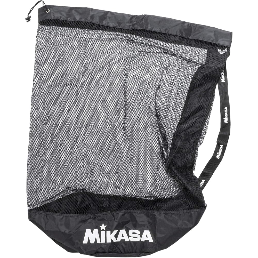 Mikasa Ball Bag Mesh Drawstring Extra Large Size Sports Equipment Storage