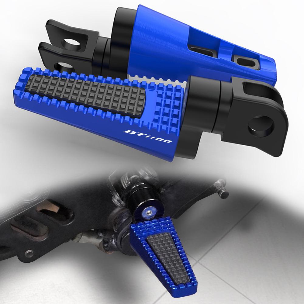 Motorcycle Front Footrest Foot Peg Fit For Yamaha BT1100 Bulldog 2002-2007 BT 1100 Adjustable FootPegs Pedals Foot Pegs Rest
