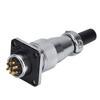 400V WS16 Aviation Plug Socket Connector Stable Electrical Performance Waterproof Power Connector