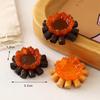 10Pcs Mini Fake Campfire Ornament Set Waterproof Resin Fire Models for Garden Patio Mini Scene Decoration