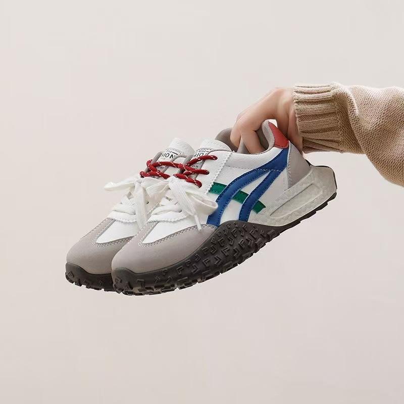 ins dad shoes spring new breathable student sports shoes heightening casual shoes