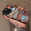 The new model is suitable for iphone17 mobile phone case Apple 15promax/14/13pro/12 trendy cool English 16