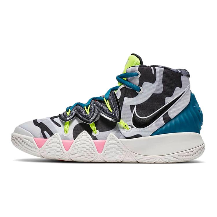 Nike Kybrid S2 Grade School 'What The Neon' (Unisex) Vast Grey / Sail / Volt / Black Kids' Basketball Shoes CV0097 002
