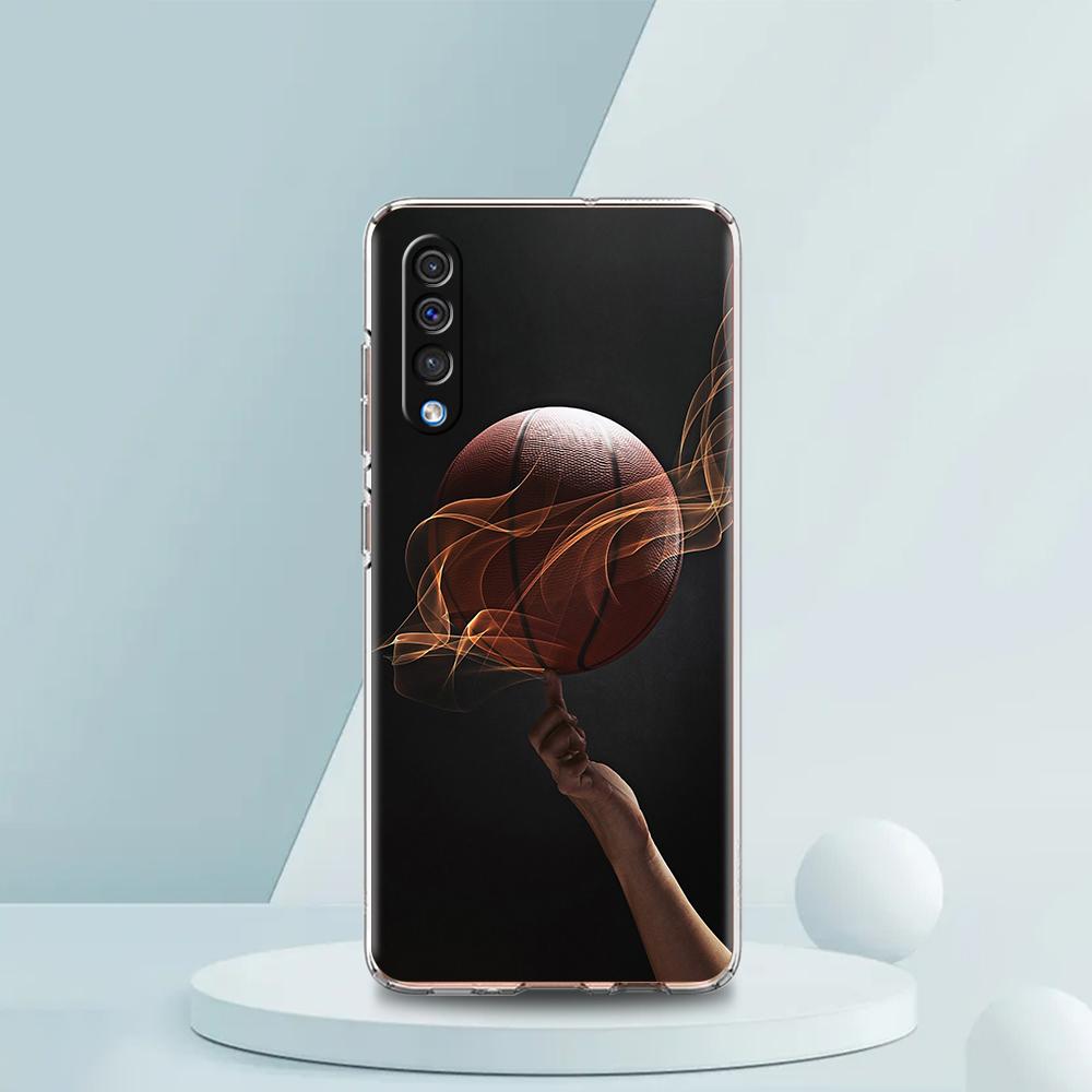 

Cool Basketball Transparent Phone Case for Samsung Galaxy A16 A14 A12 A22 A24 A42 A02 A03S A06 A50 A70 A20 A30 A40 Soft Cover Samsung A14 5G