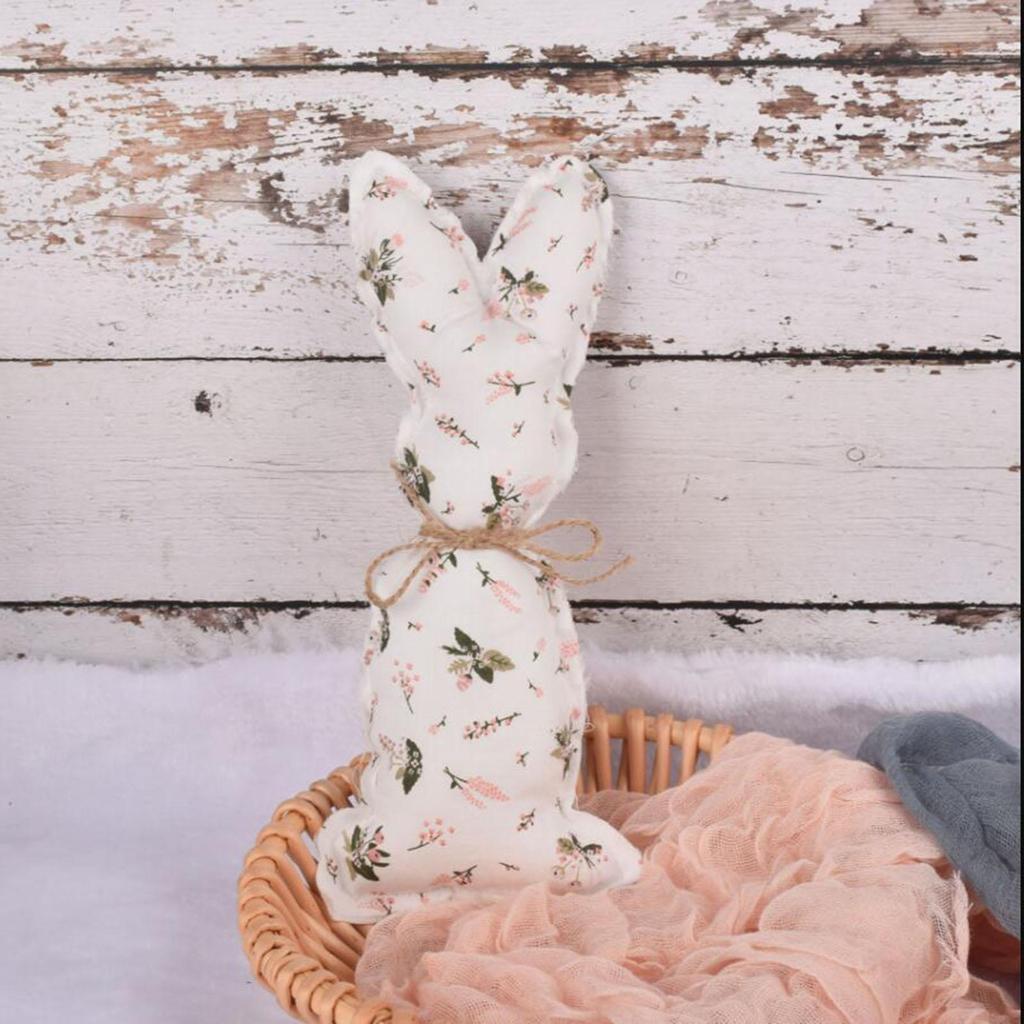 Soft Easter Rabbit Decor Bunny Ornaments Holiday Supplies for Girls Boys